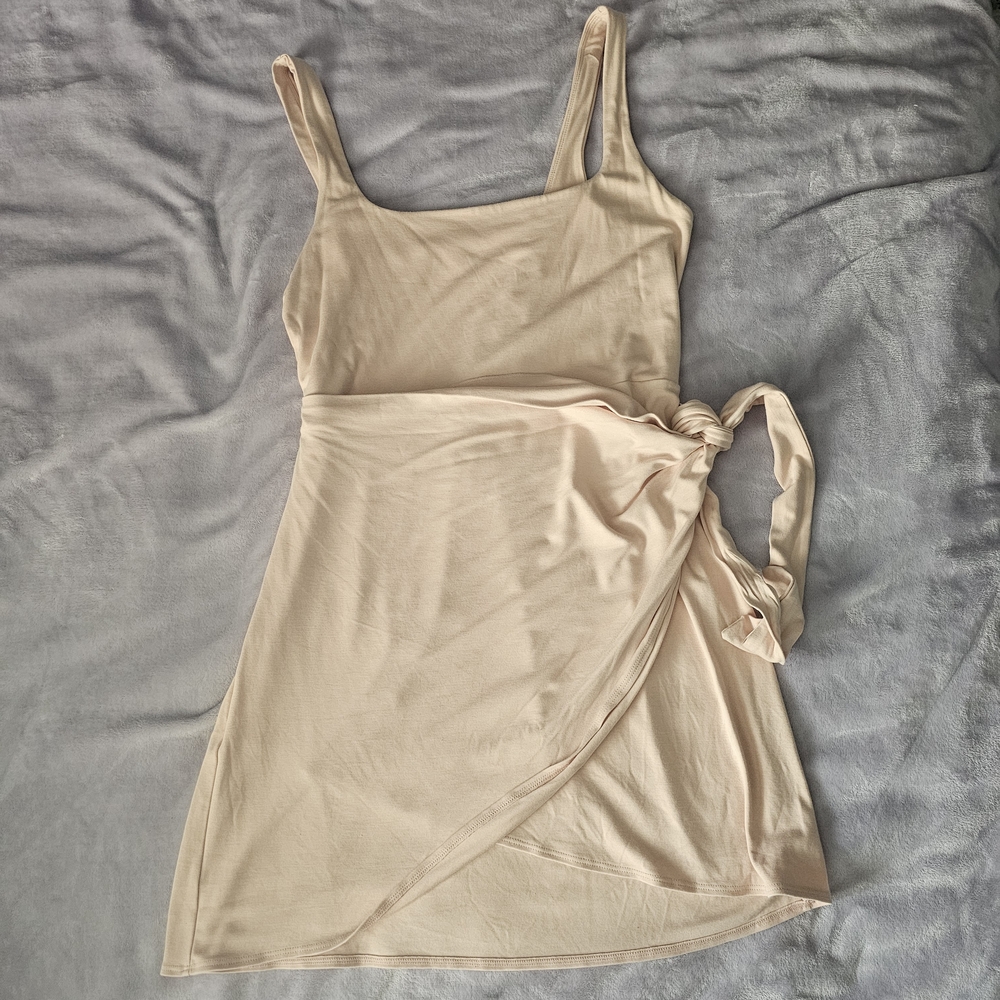 Wilfred Baby Pink Saturn Mini Dress